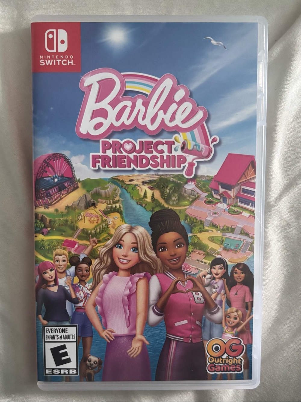 Nintendo Barbie: Project Friendship - Pink Game Case CASE ONLY
